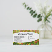 Carte De Visite Elliptique - Mer des Tulipes II (Debout devant)