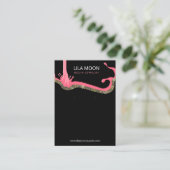 Carte De Visite Emballage Pour Boucles De Résine (Debout devant)