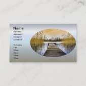 Carte De Visite Embarcadère sur le fleuve Ukraine (Devant)