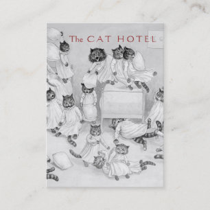 Carte De Visite Embarquement de chat/clinique de vétérinaire -