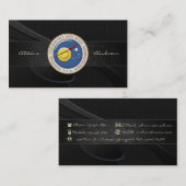 Carte De Visite Emblème de la NASA [3D] (Devant / Derrière)