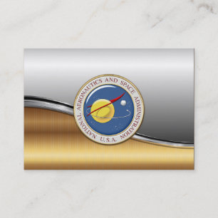 Carte De Visite Emblème de la NASA [3D]