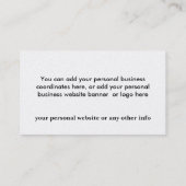 CARTE DE VISITE EMBLÈME MAÇONNIQUE/SHRINERS (Dos)