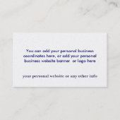 CARTE DE VISITE EMBLÈME MAÇONNIQUE/SHRINERS (Dos)