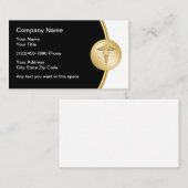 Carte De Visite Emblème Médicale chic (Devant / Derrière)