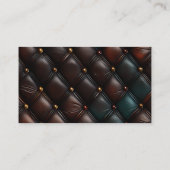 Carte De Visite Embossé Vintage sans couture (Dos)