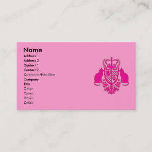 Carte De Visite Embroidered_Cat