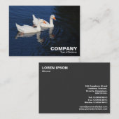 Carte De Visite Emden Geese (Devant / Derrière)