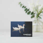 Carte De Visite Emden Geese (Debout devant)