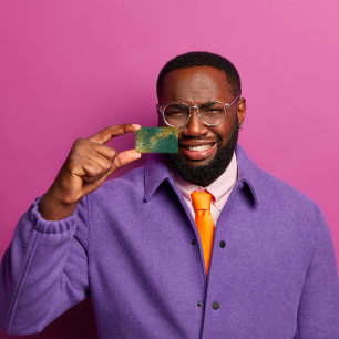 Carte De Visite Emerald Green Grungy Distressed Gold Vip