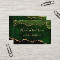 Emerald Green Parties scintillant or Aquarelle dor