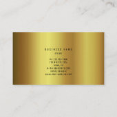 Carte De Visite Emerald Tropical Green Vip Ombre Parties scintilla (Dos)