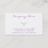 Carte De Visite Emma (Dos)