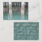 Carte De Visite Empilages de dock de ferry (Devant / Derrière)