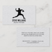 Carte De Visite Emplacement (variation) | Sports (Devant / Derrière)