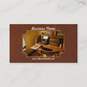 Carte De Visite Emploi - Typist - Une personne avec de nombreux in