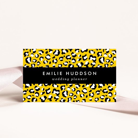 Carte De Visite Empreinte de léopard, Spots de léopard, Leopard Ja