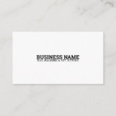 Carte De Visite Empreinte de patte noir et blanc unique Marche de  (Dos)