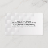 Carte De Visite Empreintes de pattes de chiens | Services animaux (Dos)