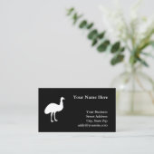Carte De Visite Emu (Debout devant)