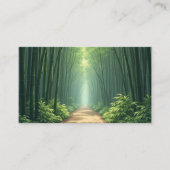 carte de visite en bambou (Devant)