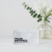 Carte de visite en béton moderne (Debout devant)