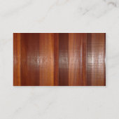 Carte de visite en bois (Dos)