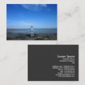 Carte De Visite En bord de mer (Devant / Derrière)