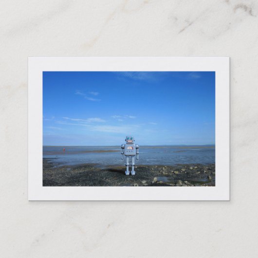 Carte De Visite En bord de mer (Bordée) (Devant)