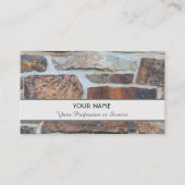 Carte de visite en brique solide (Devant)