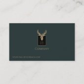 Carte de visite en chef Gold Deer (Devant)