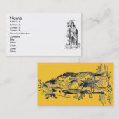 Carte de visite en chef indien (Devant / Derrière)