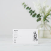 Carte de visite en chef indien (Debout devant)