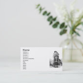 Carte de visite en chef indien (Debout devant)