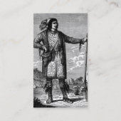 Carte de visite en chef indien américain (Dos)