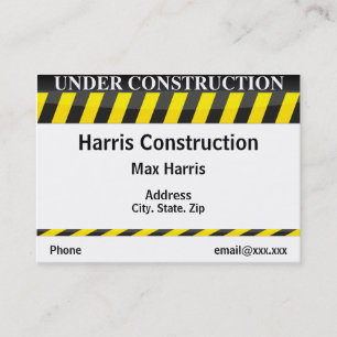 Carte De Visite En construction