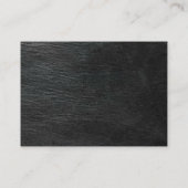 Carte de visite en cuir (Dos)