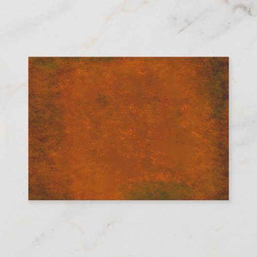 carte de visite en cuivre texturé (Devant)