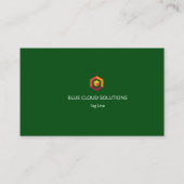 Carte de visite en ligne (Dos)