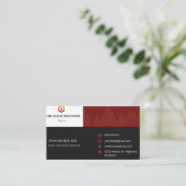 Carte de visite en ligne (Debout devant)