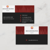 Carte de visite en ligne (Devant / Derrière)