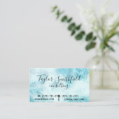 carte de visite en marbre (Debout devant)