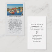 Carte De Visite En Mémoire Amoureuse Red Fish Shack Motif #1 (Devant / Derrière)