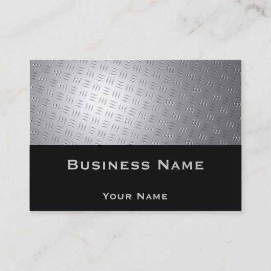 Carte de visite en métal (Devant)