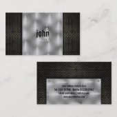 Carte de visite en métal (Devant / Derrière)