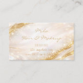 Carte de visite en pierre d'opale dorée (Devant)