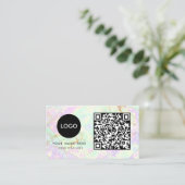 Carte de visite en pierre optique (Debout devant)