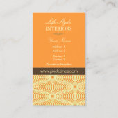 Carte de visite en rétro (Devant)