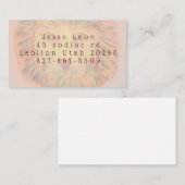 Carte de visite en tête de lion (Devant / Derrière)