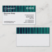 Carte De Visite En-tête texturé couleur - Drapery 03 (Devant / Derrière)